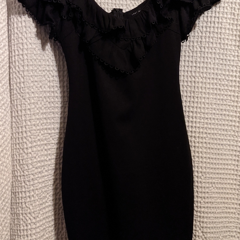 Lost Ink Little Black Dress